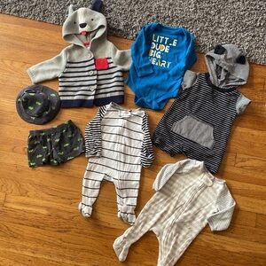 Baby Boy Clothes Bundle Size 0-3 Months